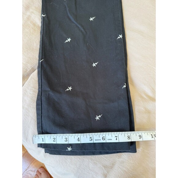 A Bathing Ape Mens XXS Black Embroidered Straight Bapesta Work Japan Myro Star - Picture 9 of 12